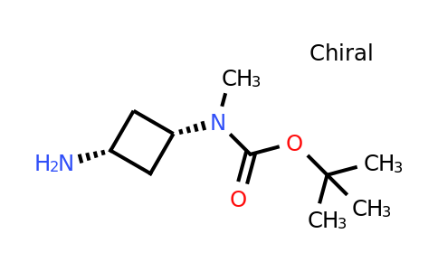 1392803-27-8 | tert-Butyl N-methyl-N-[cis-3-aminocyclobutyl]carbamate