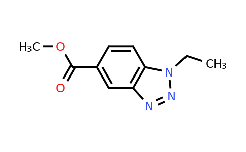 1393441-71-8 | Methyl 1-ethylbenzotriazole-5-carboxylate