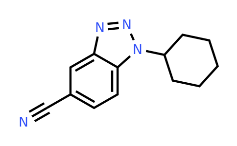 1393442-44-8 | 1-Cyclohexyl-1,2,3-benzotriazole-5-carbonitrile