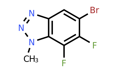 1393442-65-3 | 5-Bromo-6,7-difluoro-1-methylbenzotriazole