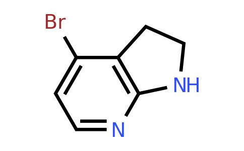 1393534-35-4 | 4-Bromo-1H,2H,3H-pyrrolo[2,3-b]pyridine