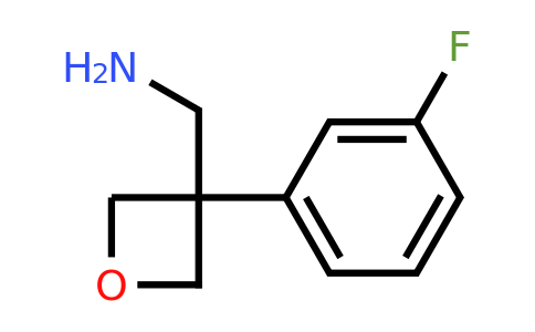 1393552-17-4 | [3-(3-Fluorophenyl)oxetan-3-yl]methanamine