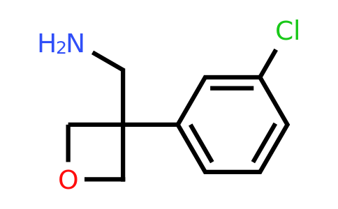 1393583-47-5 | [3-(3-Chlorophenyl)oxetan-3-yl]methanamine