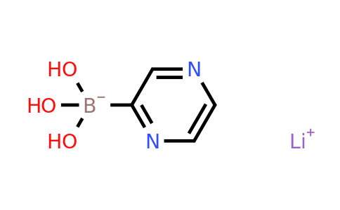 Lithium trihydroxy(pyrazin-2-yl)boranuide