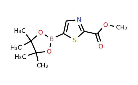 1393827-96-7 | Methyl 5-(4,4,5,5-tetramethyl-1,3,2-dioxaborolan-2-yl)-1,3-thiazole-2-carboxylate