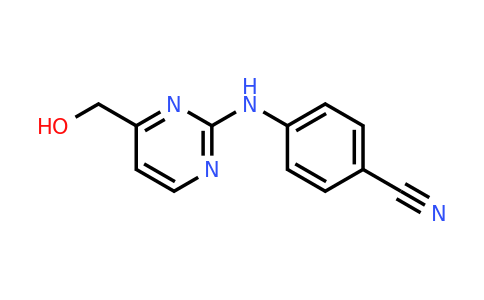 1393845-77-6 | 4-((4-(Hydroxymethyl)pyrimidin-2-yl)amino)benzonitrile