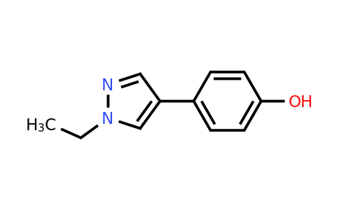 1394024-18-0 | 4-(1-Ethyl-1H-pyrazol-4-yl)phenol