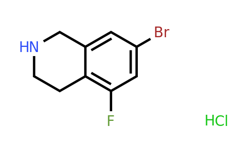 1394041-95-2 | 7-Bromo-5-fluoro-1,2,3,4-tetrahydroisoquinoline hydrochloride