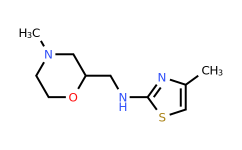 1394042-34-2 | 4-Methyl-N-((4-methylmorpholin-2-yl)methyl)thiazol-2-amine