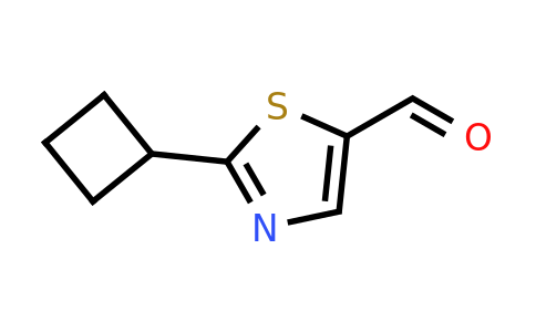1394042-39-7 | 2-Cyclobutyl-1,3-thiazole-5-carbaldehyde