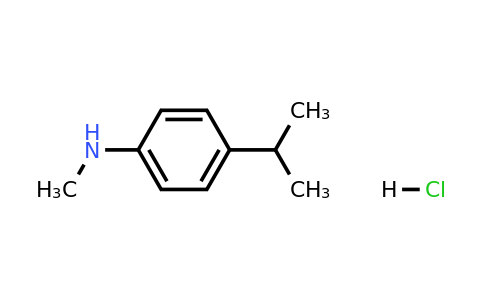 1394042-73-9 | N-Methyl-4-(propan-2-yl)aniline hydrochloride
