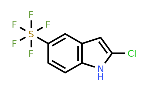 1394319-48-2 | 2-Chloro-5-(pentafluoro-λ6-sulfanyl)-1H-indole