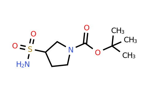 1394669-98-7 | tert-Butyl 3-sulfamoylpyrrolidine-1-carboxylate