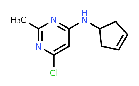 1394733-07-3 | 6-Chloro-N-(cyclopent-3-en-1-yl)-2-methylpyrimidin-4-amine