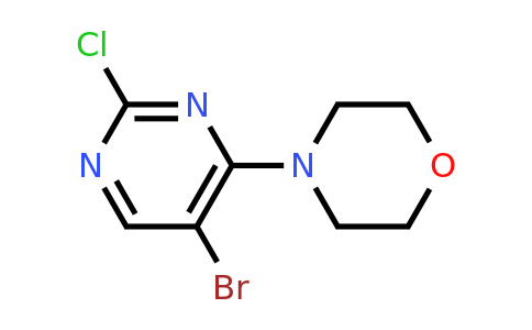 139502-01-5 | 5-Bromo-2-chloro-4-morpholinopyrimidine