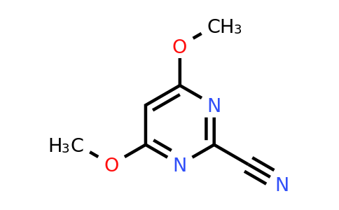 139539-63-2 | 4,6-Dimethoxypyrimidine-2-carbonitrile