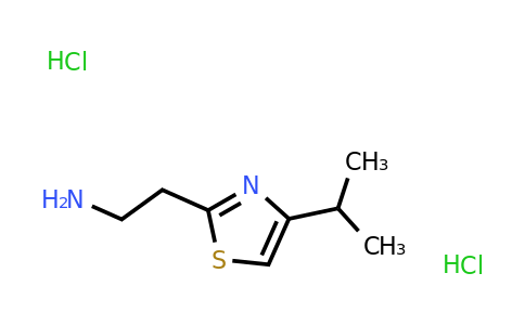 1396759-29-7 | [2-(4-Isopropyl-1,3-thiazol-2-yl)ethyl]amine dihydrochloride
