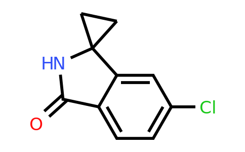 1396777-82-4 | 6'-Chlorospiro[cyclopropane-1,1'-isoindolin]-3'-one