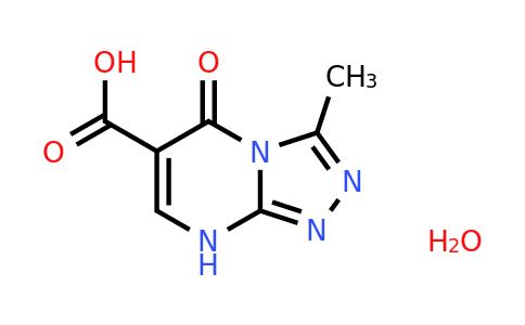 1396784-46-5 | 3-Methyl-5-oxo-5,8-dihydro[1,2,4]triazolo[4,3-a]pyrimidine-6-carboxylic acid hydrate