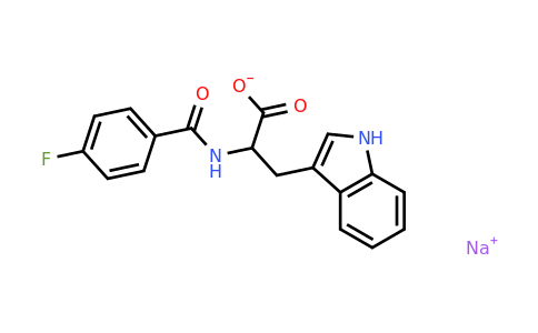 1396966-66-7 | Sodium 2-[(4-fluorophenyl)formamido]-3-(1H-indol-3-yl)propanoate
