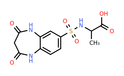 1396967-01-3 | ((2,4-Dioxo-2,3,4,5-tetrahydro-1h-benzo[b][1,4]diazepin-7-yl)sulfonyl)alanine