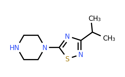 1397200-05-3 | 1-[3-(Propan-2-yl)-1,2,4-thiadiazol-5-yl]piperazine