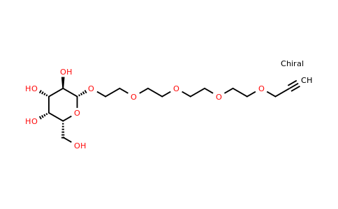 Propargyl-PEG4-beta-D-glucose