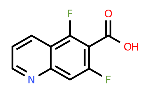 1398504-28-3 | 5,7-Difluoroquinoline-6-carboxylic acid