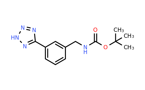 Tert-butyl (3-(2H-tetrazol-5-yl)benzyl)carbamate
