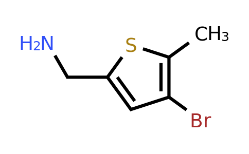 1399663-69-4 | (4-Bromo-5-methylthiophen-2-yl)methanamine