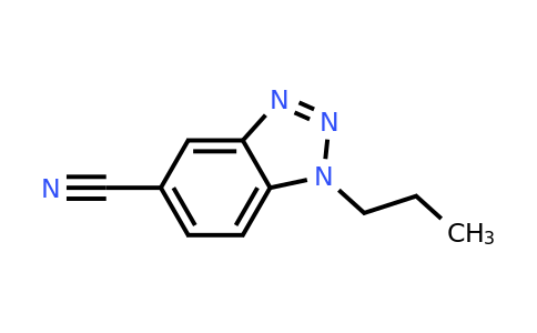 1400644-57-6 | 1-Propyl-1,2,3-benzotriazole-5-carbonitrile