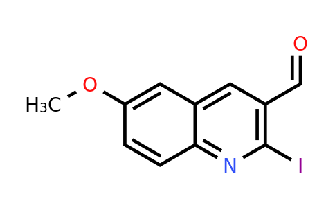 2-Iodo-6-methoxyquinoline-3-carbaldehyde