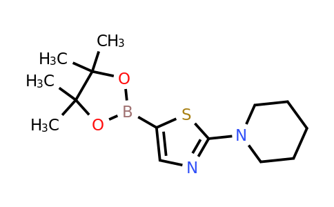 1402166-69-1 | 2-(Piperidin-1-yl)-5-(4,4,5,5-tetramethyl-1,3,2-dioxaborolan-2-yl)thiazole