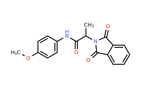 140244-42-4 | 2-(1,3-Dioxoisoindolin-2-yl)-N-(4-methoxyphenyl)propanamide