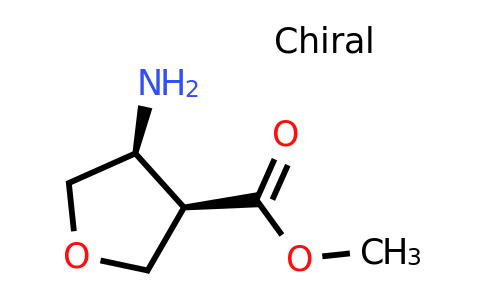 rel-Methyl (3R,4S)-4-aminotetrahydrofuran-3-carboxylate