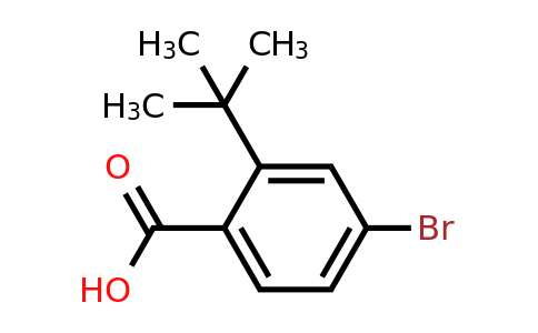 14034-99-2 | 4-Bromo-2-tert-Butylbenzoic acid