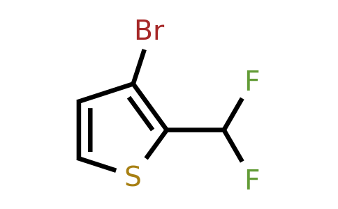 1403667-53-7 | 3-Bromo-2-(difluoromethyl)thiophene