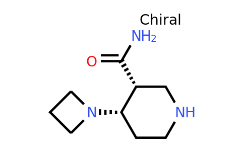 1403766-65-3 | rel-(3R,4S)-4-(Azetidin-1-yl)piperidine-3-carboxamide