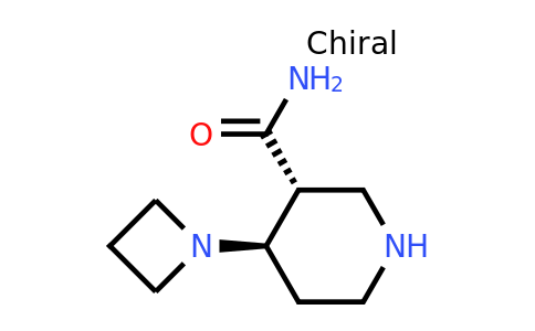 1403766-82-4 | rel-(3R,4R)-4-(Azetidin-1-yl)piperidine-3-carboxamide