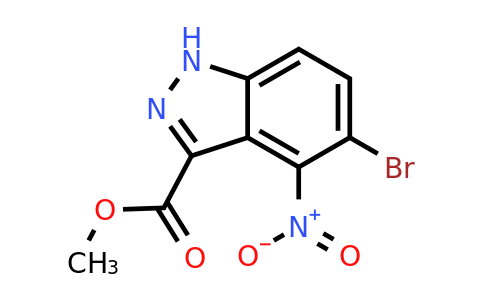 1403767-11-2 | Methyl 5-bromo-4-nitro-1H-indazole-3-carboxylate