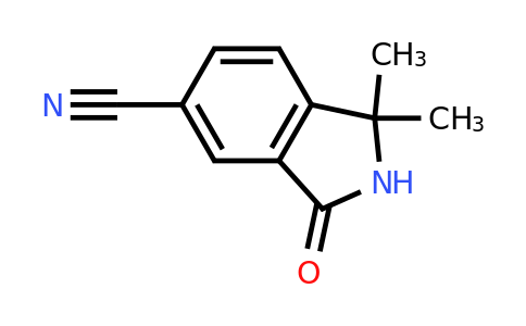 1403767-28-1 | 1,1-Dimethyl-3-oxoisoindoline-5-carbonitrile