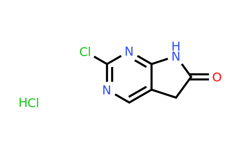 1404373-76-7 | 2-Chloro-5H,6H,7H-pyrrolo[2,3-d]pyrimidin-6-one hydrochloride