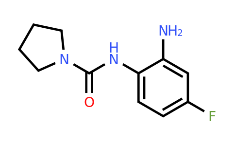 1404562-62-4 | N-(2-amino-4-fluorophenyl)pyrrolidine-1-carboxamide