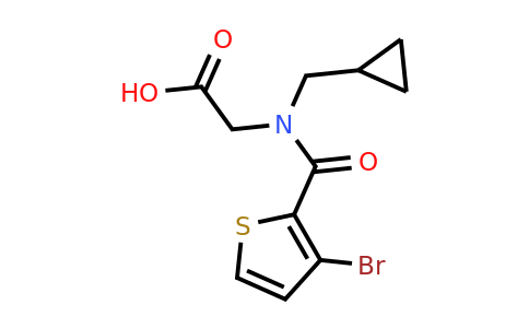 1405433-68-2 | n-(3-Bromothiophene-2-carbonyl)-n-(cyclopropylmethyl)glycine