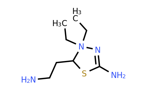 14068-40-7 | 5-(2-Aminoethyl)-4,4-diethyl-4,5-dihydro-1,3,4λ4-thiadiazol-2-amine