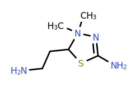 14068-78-1 | 5-(2-Aminoethyl)-4,4-dimethyl-4,5-dihydro-1,3,4λ4-thiadiazol-2-amine