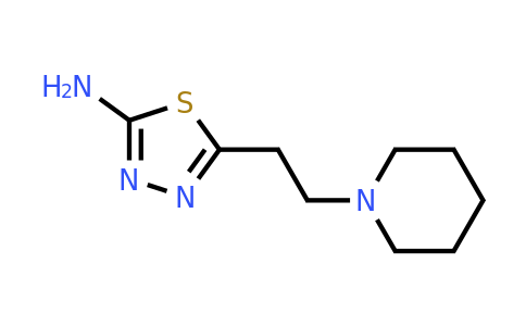 14069-11-5 | 5-(2-(Piperidin-1-yl)ethyl)-1,3,4-thiadiazol-2-amine