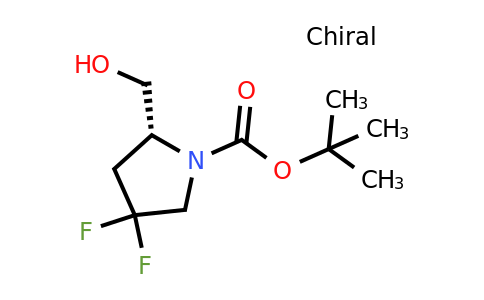 1407991-22-3 | tert-Butyl (R)-4,4-difluoro-2-(hydroxymethyl)pyrrolidine-1-carboxylate