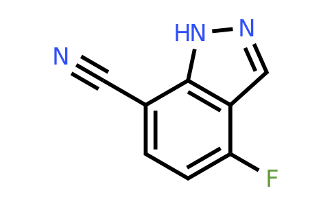 1408058-17-2 | 4-Fluoro-1H-indazole-7-carbonitrile
