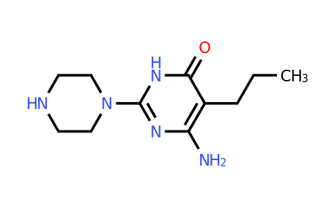 1408074-12-3 | 6-Amino-2-(piperazin-1-yl)-5-propylpyrimidin-4(3h)-one